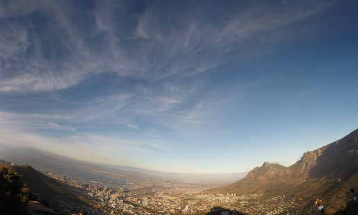 Top of the Lions Head in Capetown